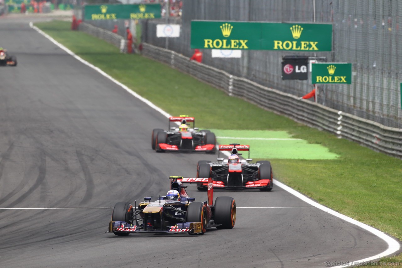 GP ITALIA, 08.09.2013- Gara, Daniel Ricciardo (AUS) Scuderia Toro Rosso STR8