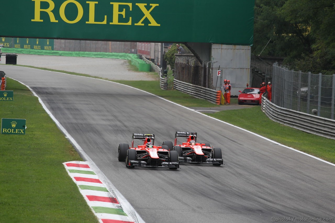 GP ITALIA, 08.09.2013- Gara, Max Chilton (GBR), Marussia F1 Team MR02