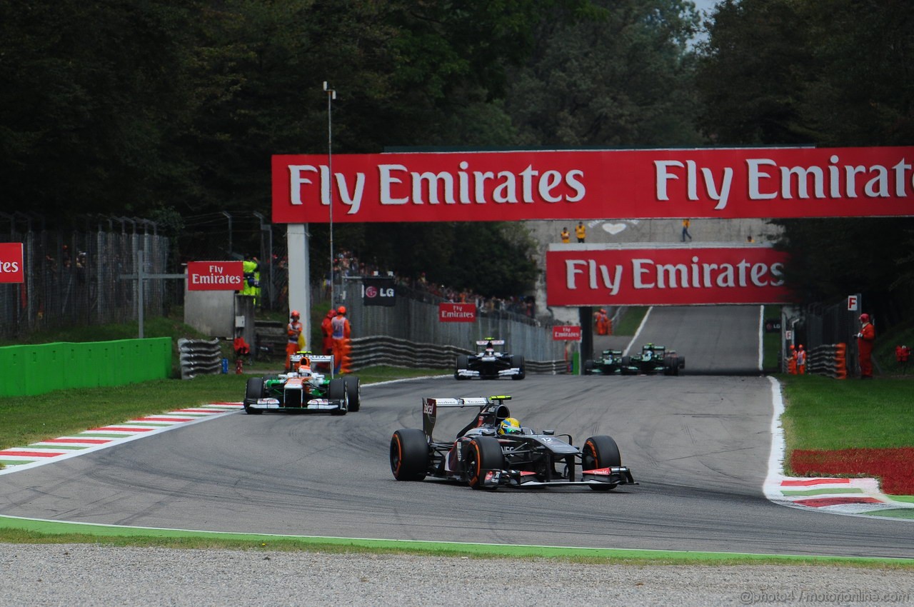 GP ITALIA, 08.09.2013- Gara, Esteban Gutierrez (MEX), Sauber F1 Team C32