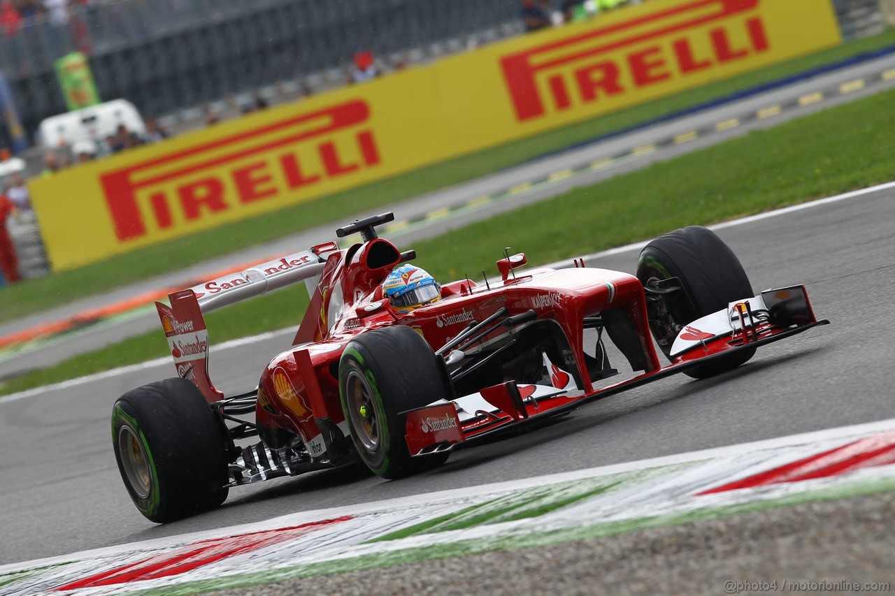 GP ITALIA, 08.09.2013- Gara, Fernando Alonso (ESP) Ferrari F138