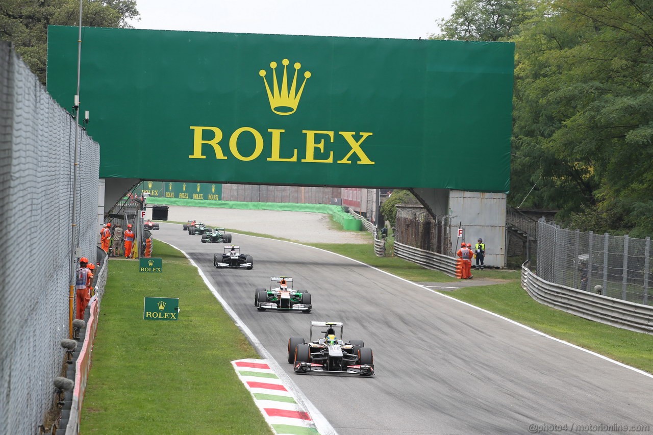GP ITALIA, 08.09.2013- Gara, Esteban Gutierrez (MEX), Sauber F1 Team C32
