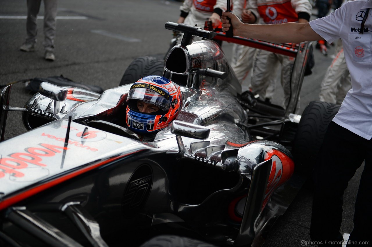 GP ITALIA, 08.09.2013- Gara, Jenson Button (GBR) McLaren Mercedes MP4-28