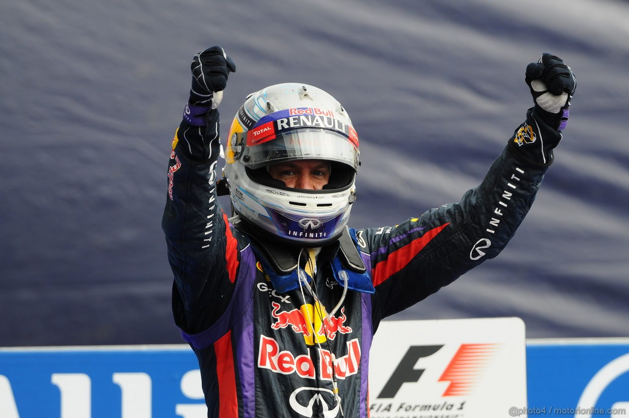 GP ITALIA, Sebastian Vettel (GER) Red Bull Racing RB9 