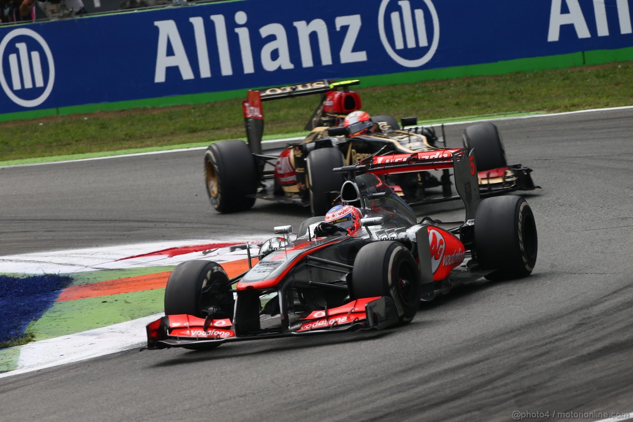GP ITALIA, Jenson Button (GBR) McLaren Mercedes MP4-28 