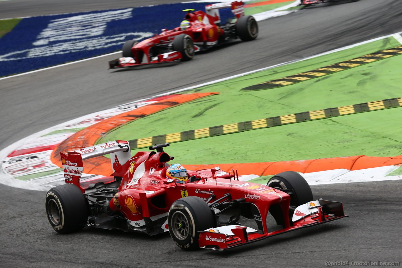 GP ITALIA, Fernando Alonso (ESP) Ferrari F138 