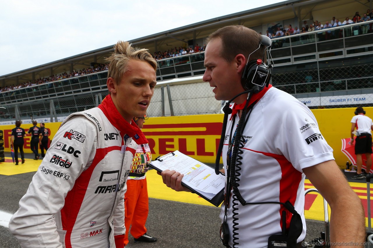 GP ITALIA, Max Chilton (GBR), Marussia F1 Team MR02 