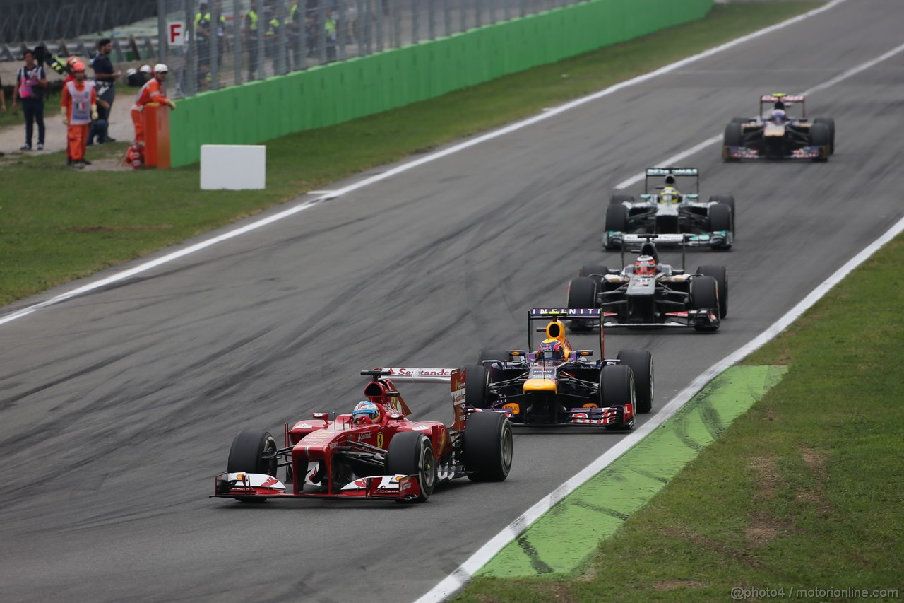 GP ITALIA, Fernando Alonso (ESP) Ferrari F138 