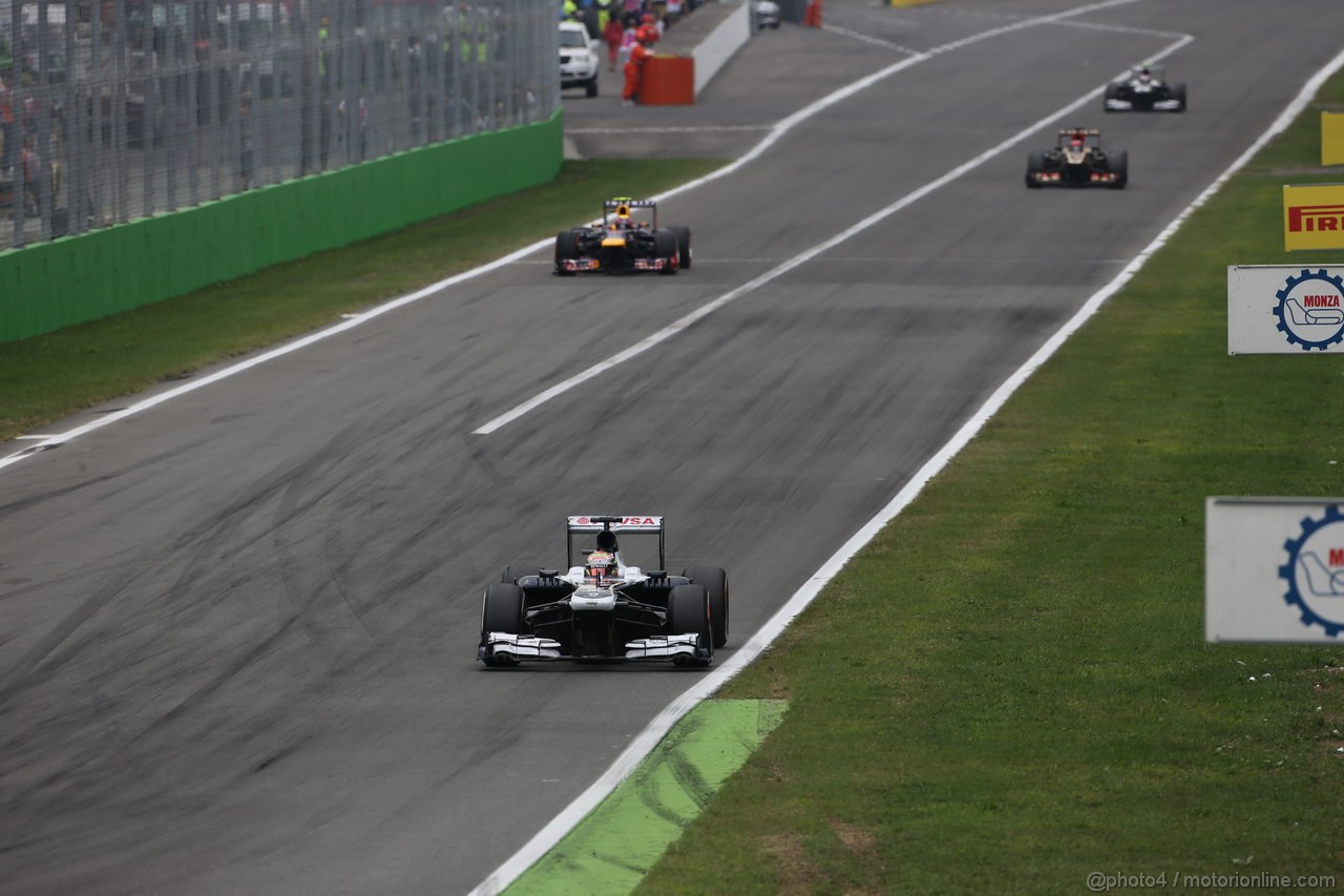 GP ITALIA, Pastor Maldonado (VEN) Williams F1 Team FW35 