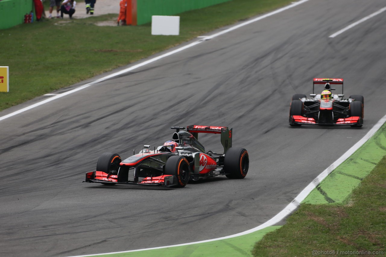 GP ITALIA, Jenson Button (GBR) McLaren Mercedes MP4-28 