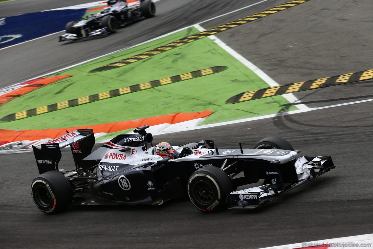 GP ITALIA, Pastor Maldonado (VEN) Williams F1 Team FW35 