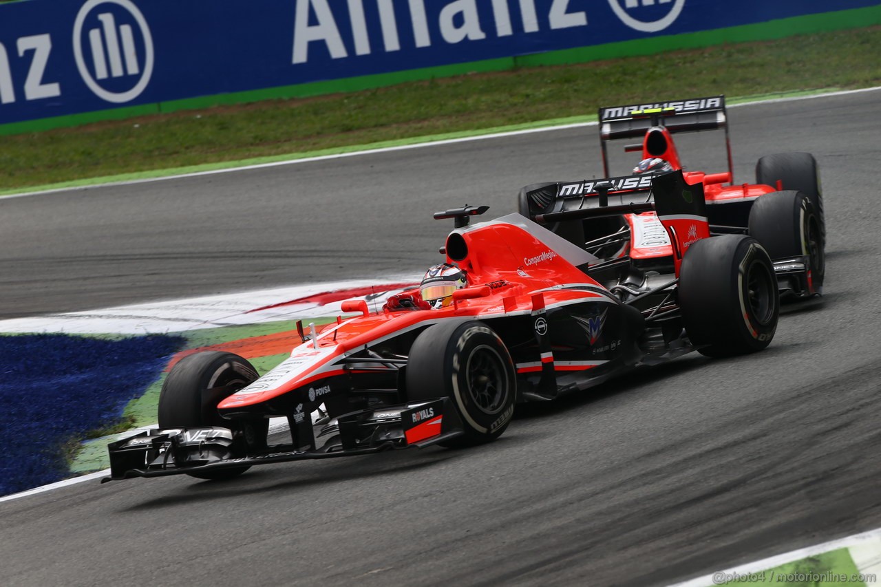 GP ITALIA, Jules Bianchi (FRA) Marussia F1 Team MR02 