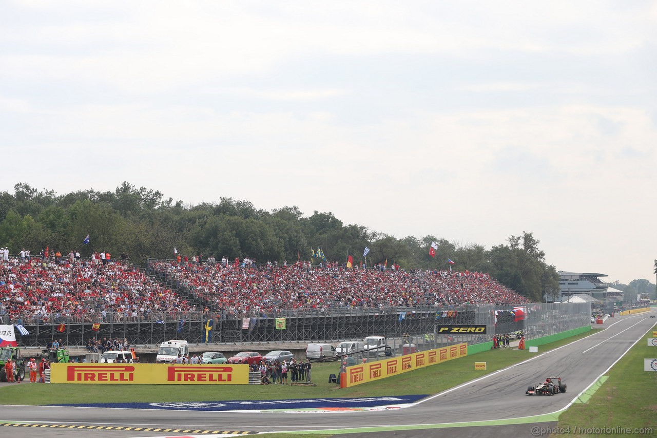 GP ITALIA, Kimi Raikkonen (FIN) Lotus F1 Team E21 
