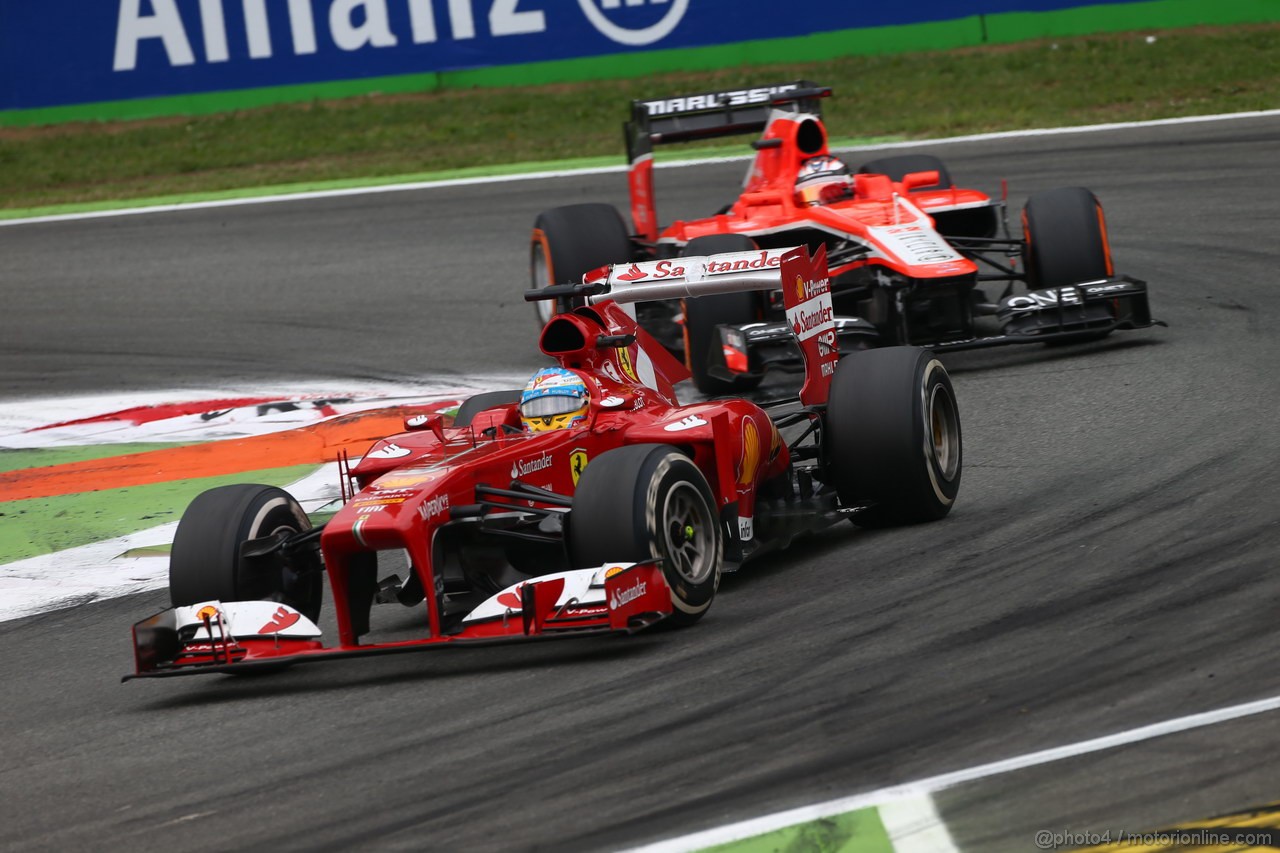 GP ITALIA, Fernando Alonso (ESP) Ferrari F138 