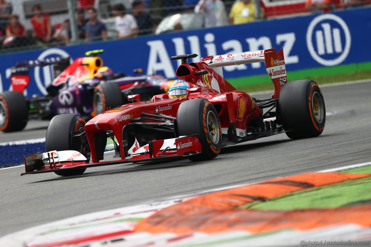 GP ITALIA, Fernando Alonso (ESP) Ferrari F138 