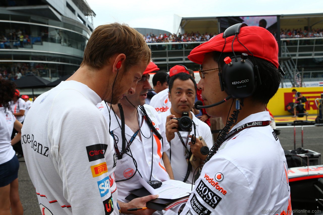 GP ITALIA, Jenson Button (GBR) McLaren Mercedes MP4-28 