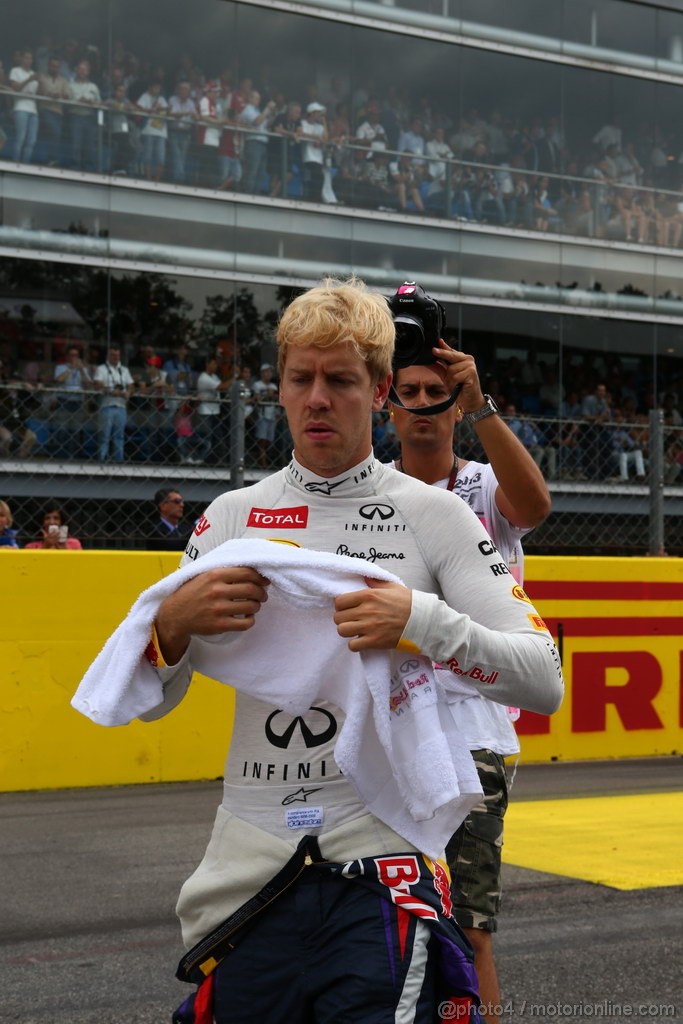 GP ITALIA, Sebastian Vettel (GER) Red Bull Racing RB9 