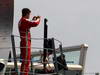 GP ITALIA, 08.09.2013- The Podium,2nd Fernando Alonso (ESP) Ferrari F138 take a picture of the fans