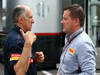 GP ITALIA, 08.09.2013-  Franz Tost, Scuderia Toro Rosso, Team Principal with Paul Hembery (GBR) Pirelli Motorspor Director 
