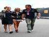 GP ITALIA, 08.09.2013- David Hasselhoff (USA) Actor with girlfriend Hayley Roberts (GBR)
