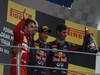 GP ITALIA, Podium: Sebastian Vettel (GER) Red Bull Racing RB9 (vincitore), Fernando Alonso (ESP) Ferrari F138 (secondo) e Mark Webber (AUS) Red Bull Racing RB9 (terzo)