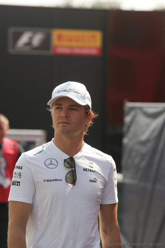 GP ITALIA, 05.09.2013- Nico Rosberg (GER) Mercedes AMG F1 W04