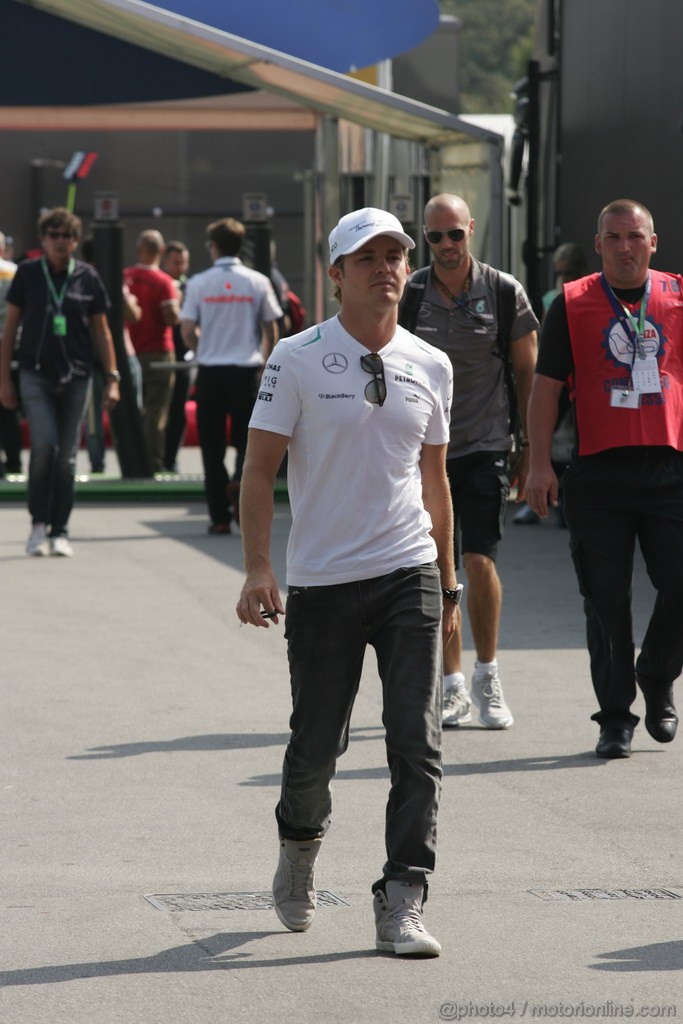 GP ITALIA, 05.09.2013- Nico Rosberg (GER) Mercedes AMG F1 W04