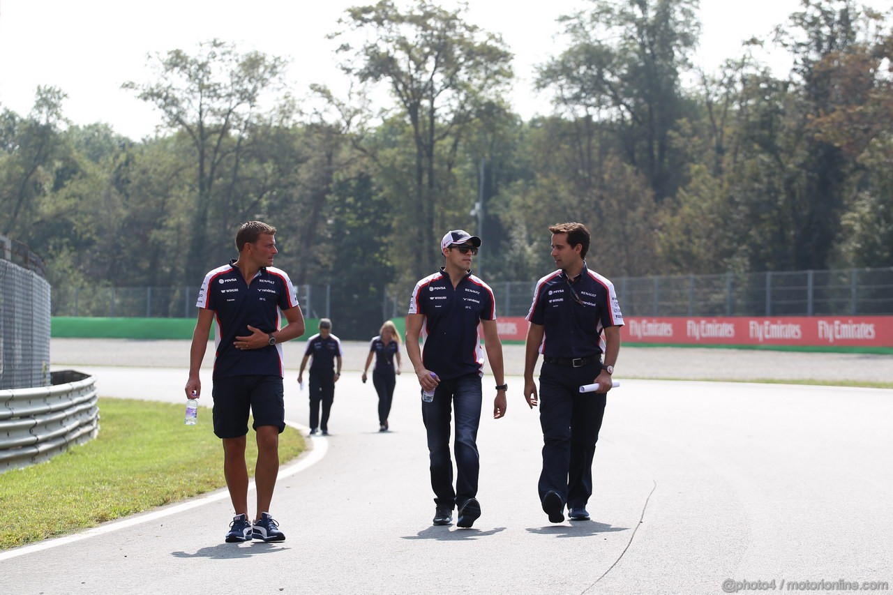 GP ITALIA, Pastor Maldonado (VEN) Williams F1 Team FW35 