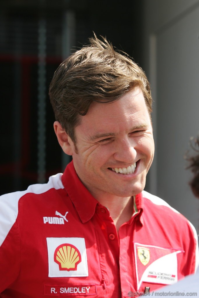GP ITALIA, Rob Smedley, (GBR), Ferrari, Track Engineer of Felipe Massa (BRA)