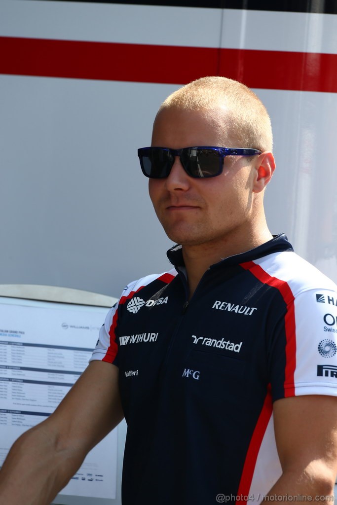 GP ITALIA, 05.09.2013- Valtteri Bottas (FIN), Williams F1 Team FW35