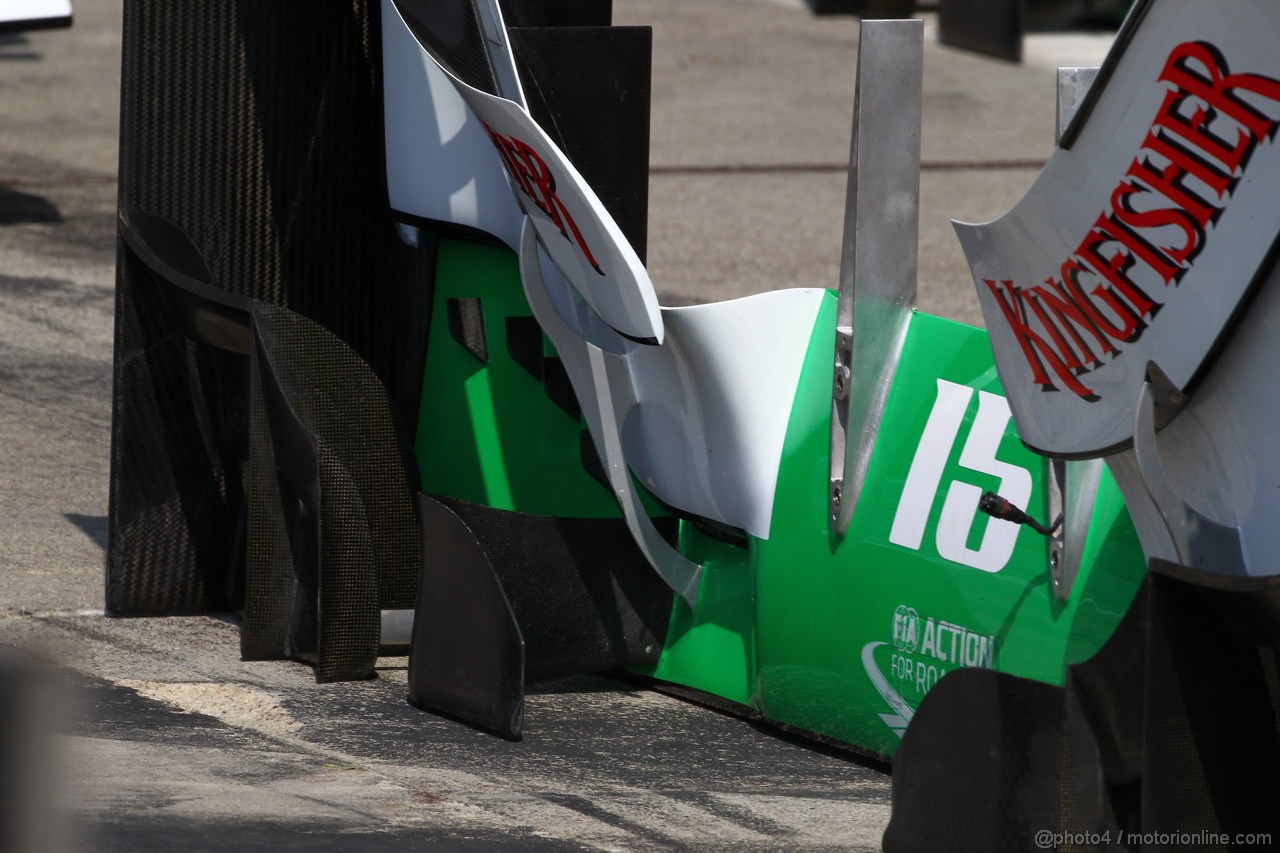GP ITALIA, 05.09.2013- Force India tech detail