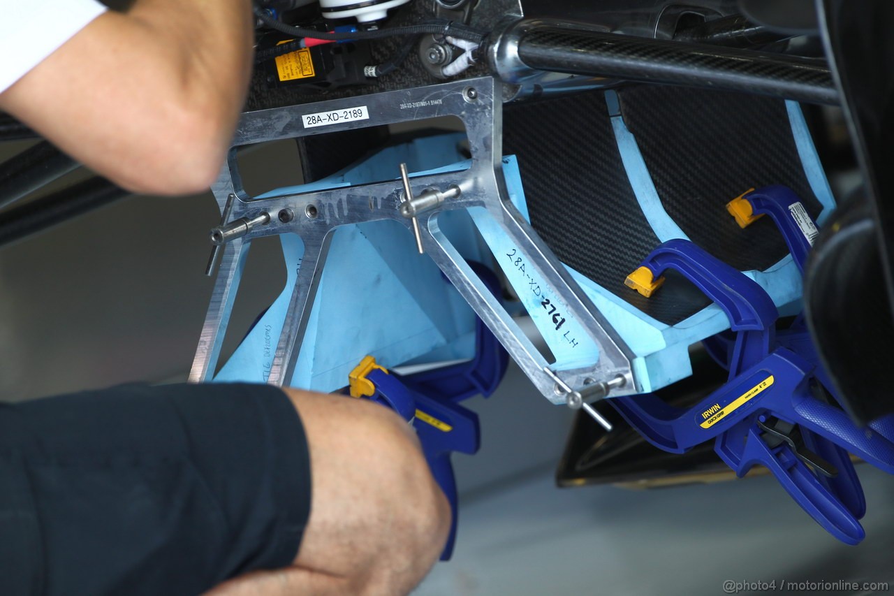 GP ITALIA, 05.09.2013- McLaren tech detail