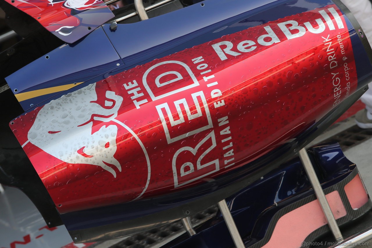 GP ITALIA, 05.09.2013- Toro Rosso tech detail