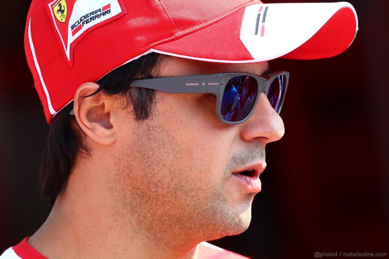 GP ITALIA, 05.09.2013-  Giovedi' Press Conference, Felipe Massa (BRA) Ferrari F138