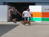 GP ITALIA, Lewis Hamilton (GBR) Mercedes AMG F1 W04 e his dog Roscoe