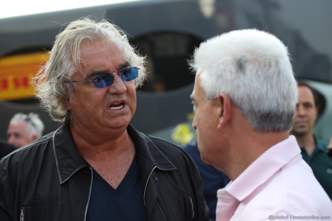 GP ITALIA, 07.09.2013- Flavio Briatore (ITA)