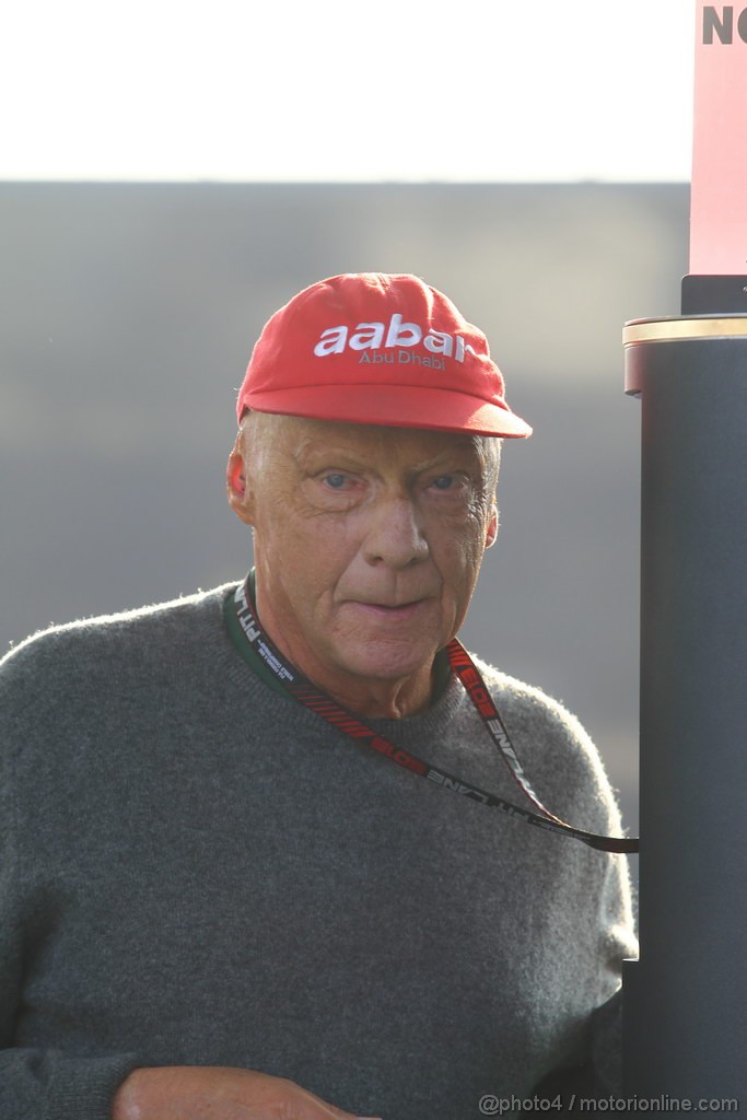 GP ITALIA, 07.09.2013- Niki Lauda (AUT) Mercedes