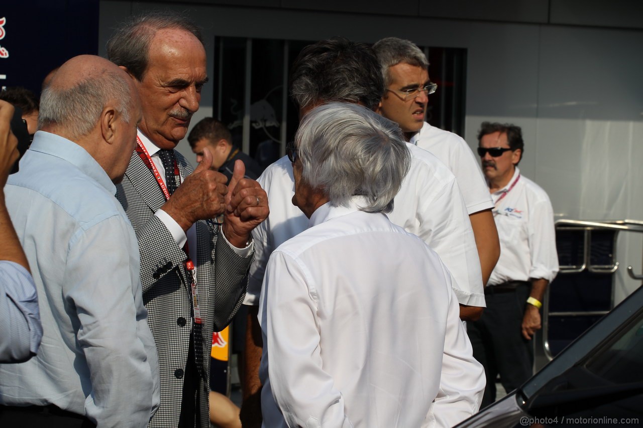 GP ITALIA, 07.09.2013- Bernie Ecclestone (GBR), President e CEO of Formula One Management