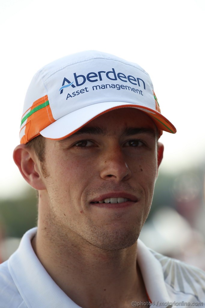 GP ITALIA, 07.09.2013- Paul di Resta (GBR) Sahara Force India F1 Team VJM06