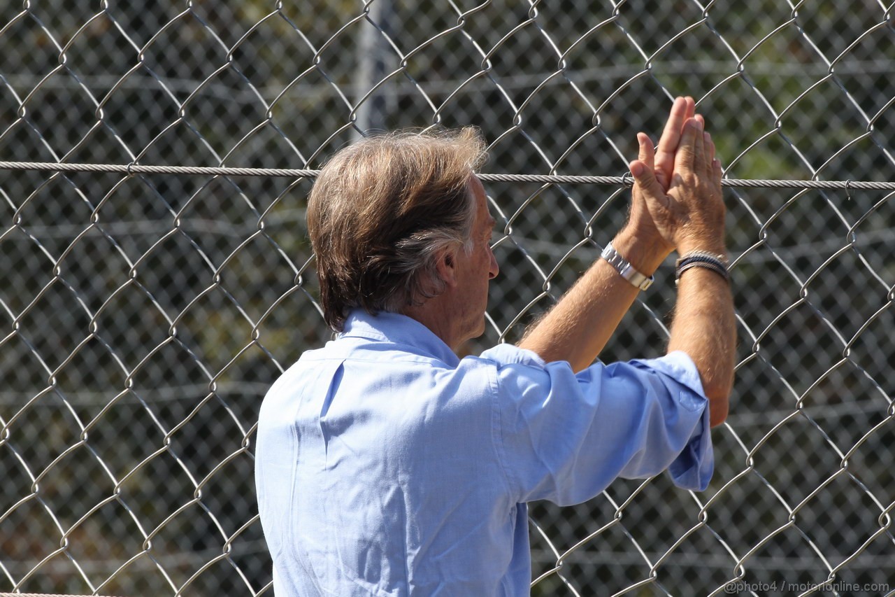 GP ITALIA, 07.09.2013- Free practice 3, Luca Cordero di Montezemolo (ITA) Ferrari CEO