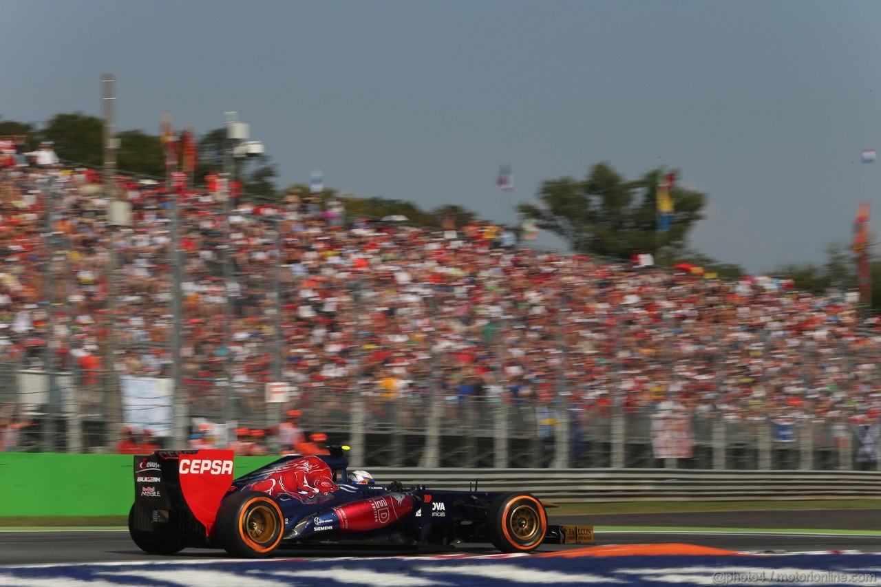 GP ITALIA, 07.09.2013- Free practice 3, Daniel Ricciardo (AUS) Scuderia Toro Rosso STR8