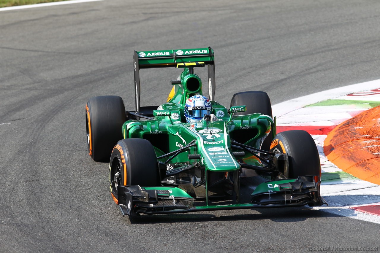 GP ITALIA, 07.09.2013- Free practice 3, Giedo Van der Garde (NED), Caterham F1 Team CT03