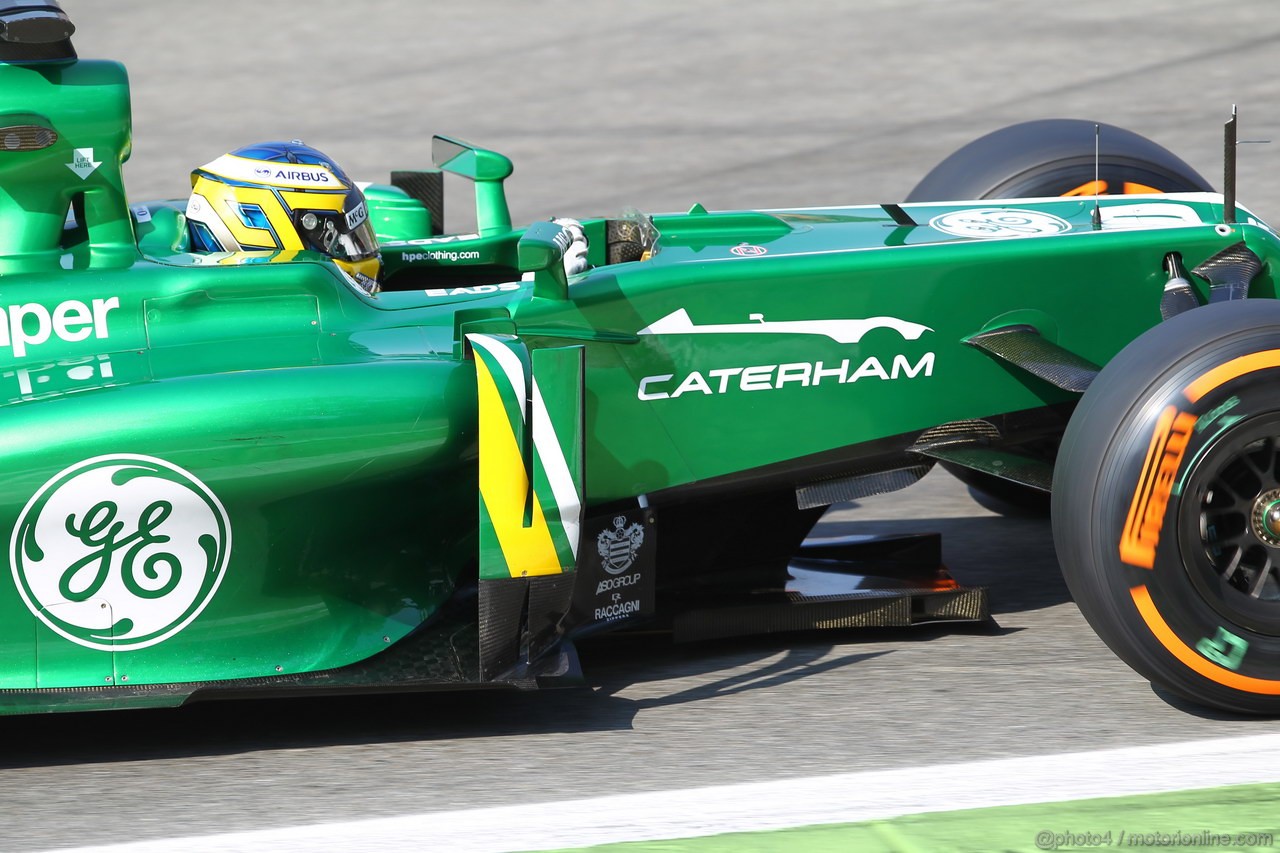 GP ITALIA, 07.09.2013- Free practice 3, Charles Pic (FRA) Caterham F1 Team CT03