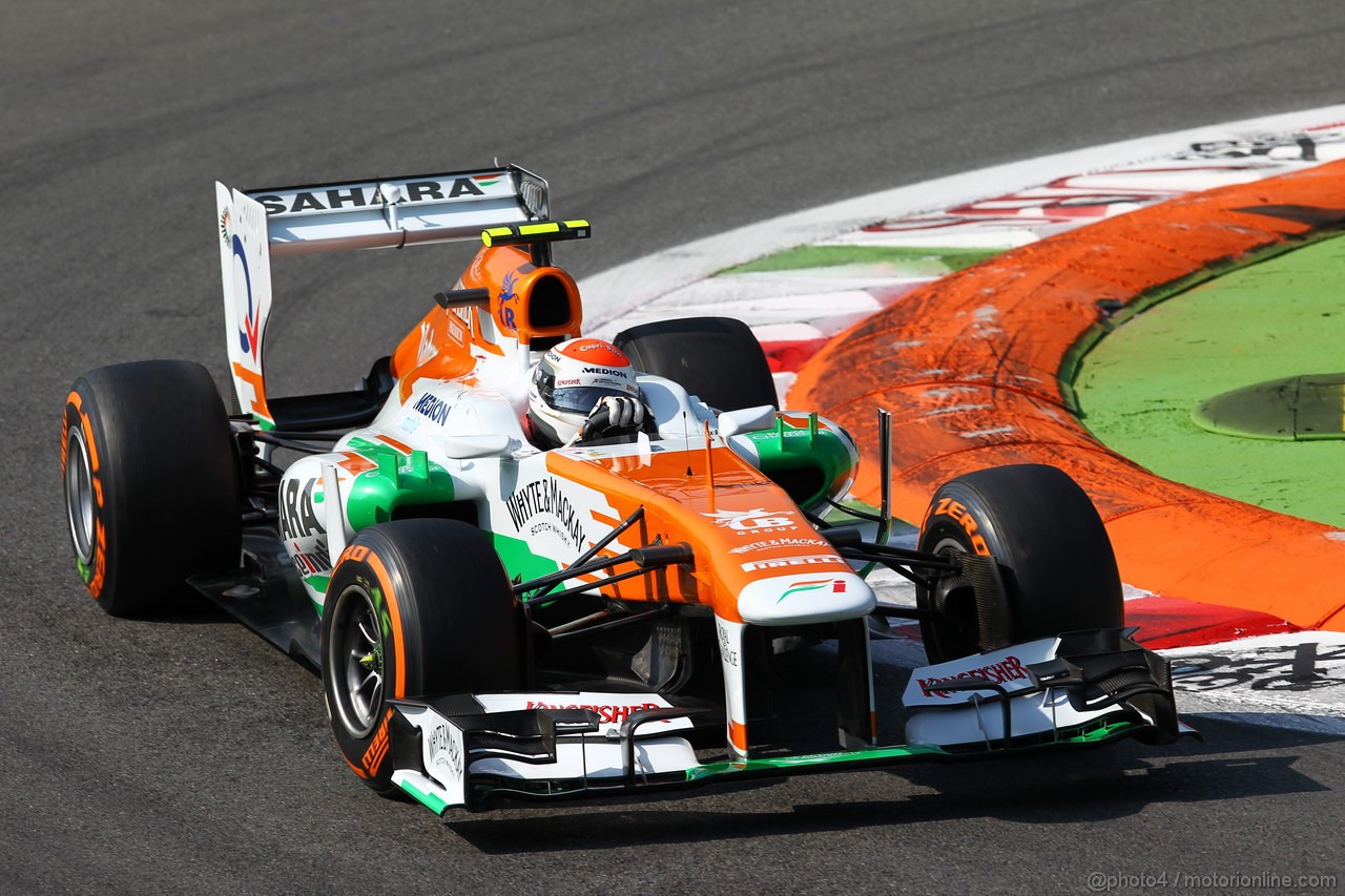 GP ITALIA, 07.09.2013- Free practice 3, Adrian Sutil (GER), Sahara Force India F1 Team VJM06