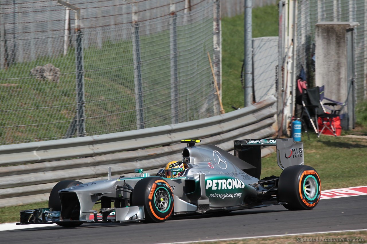 GP ITALIA, 07.09.2013- Free practice 3, Lewis Hamilton (GBR) Mercedes AMG F1 W04