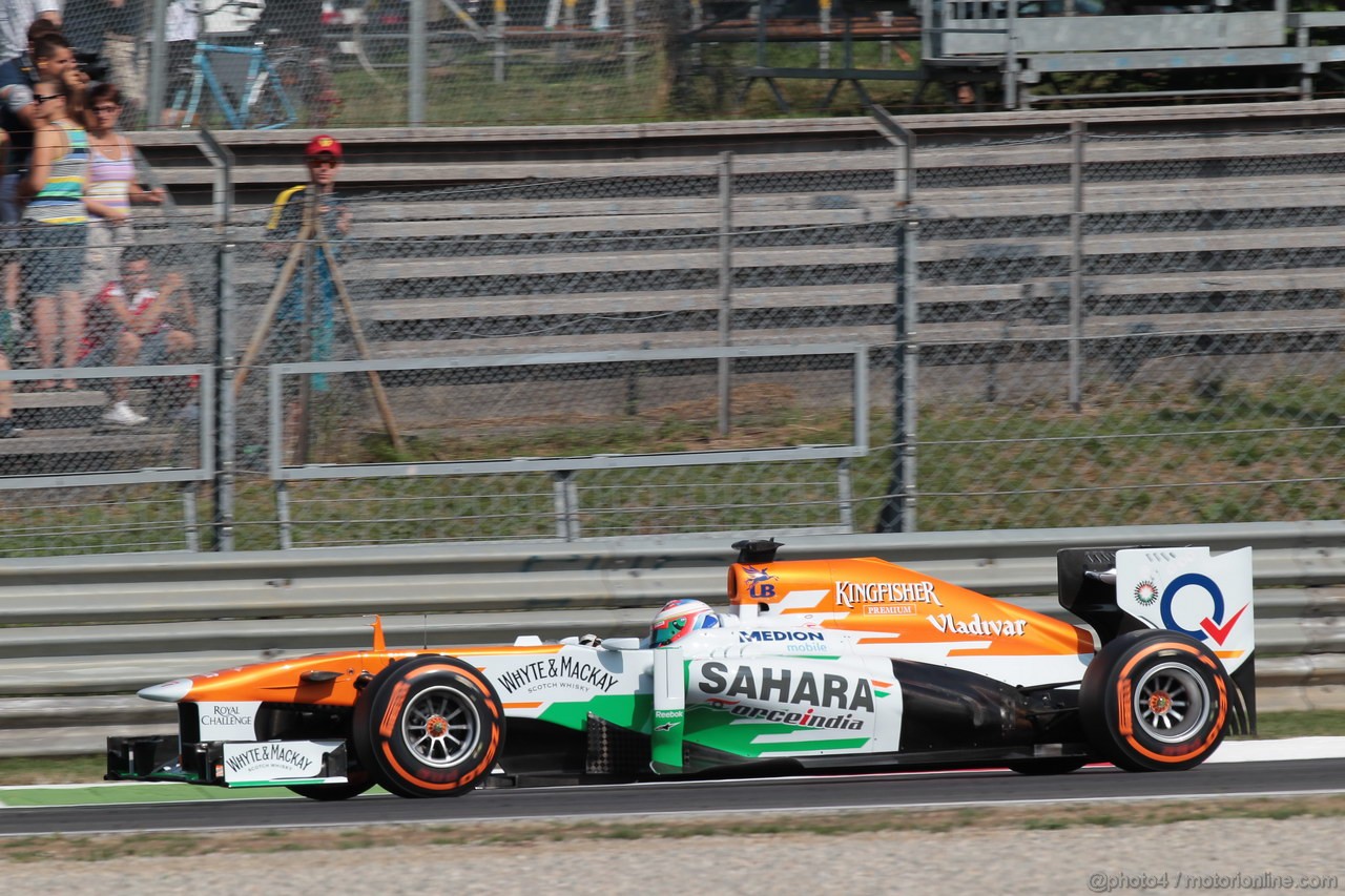 GP ITALIA, 07.09.2013- Free practice 3, Paul di Resta (GBR) Sahara Force India F1 Team VJM06