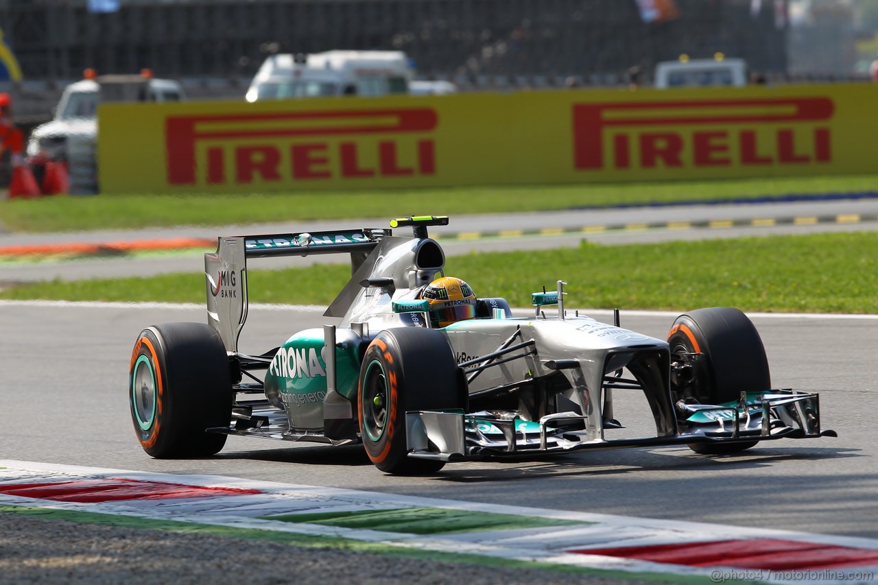 GP ITALIA, 07.09.2013- Free practice 3, Nico Hulkenberg (GER) Sauber F1 Team C32