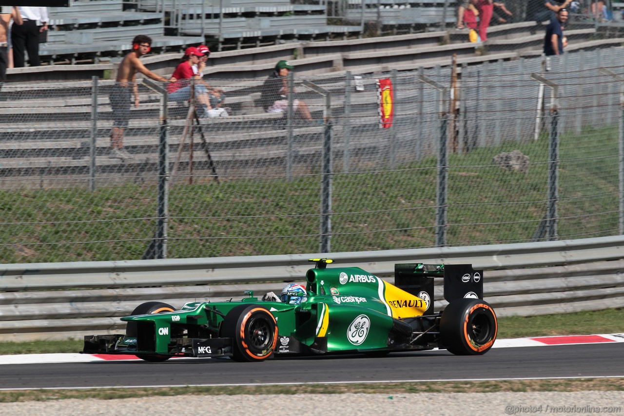 GP ITALIA, 07.09.2013- Free practice 3, Giedo Van der Garde (NED), Caterham F1 Team CT03