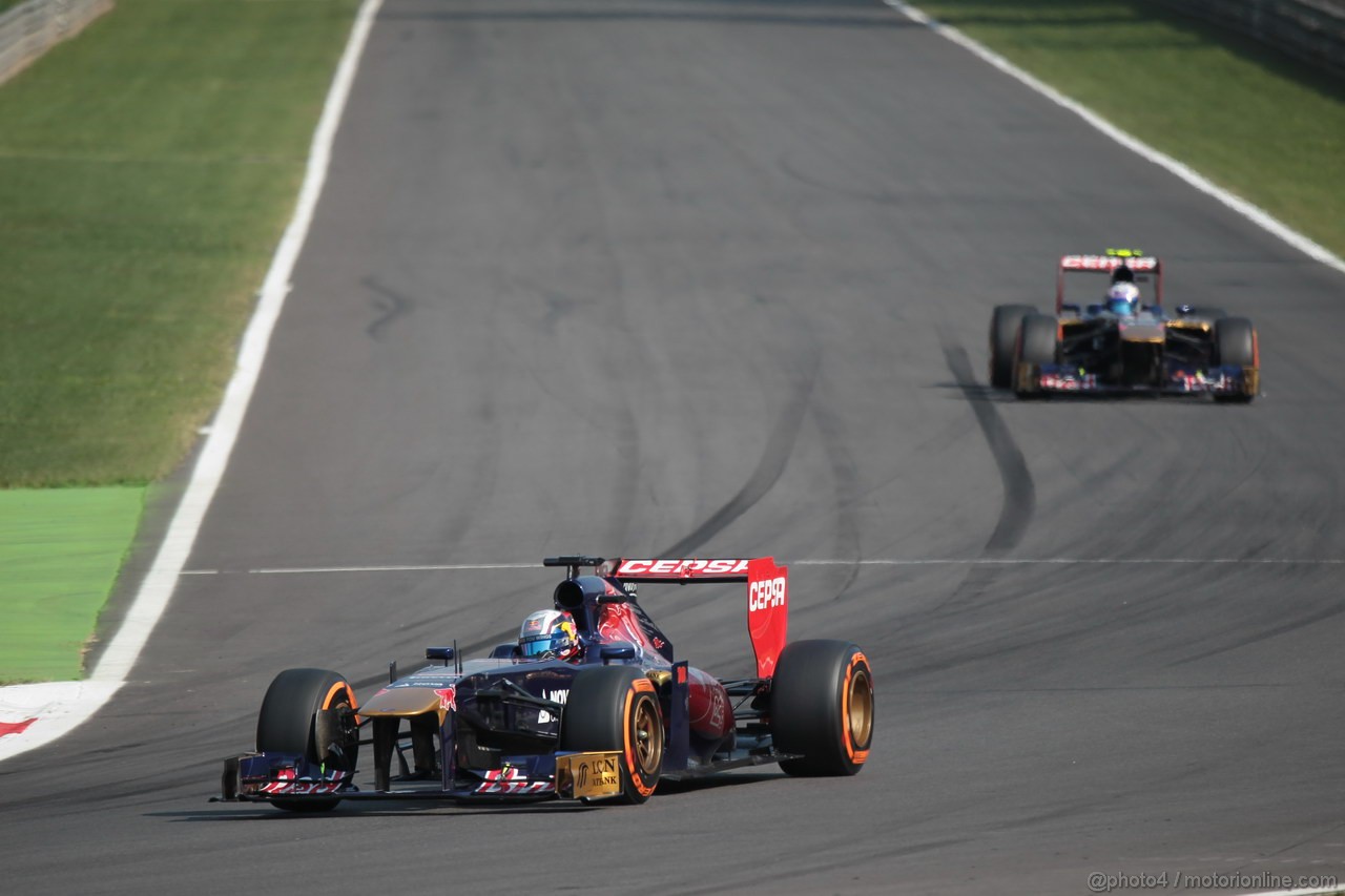 GP ITALIA, 07.09.2013- Free practice 3, Jean-Eric Vergne (FRA) Scuderia Toro Rosso STR8