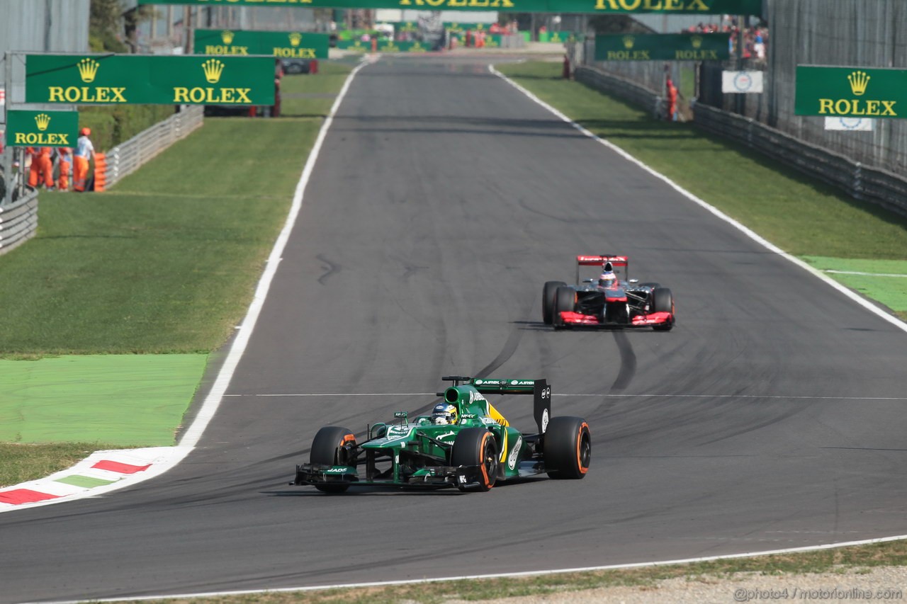 GP ITALIA, 07.09.2013- Free practice 3, Charles Pic (FRA) Caterham F1 Team CT03