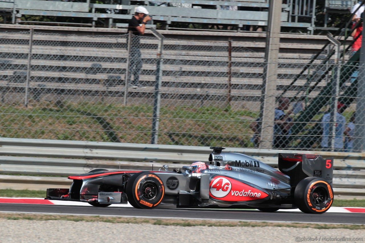 GP ITALIA, 07.09.2013- Free practice 3, Jenson Button (GBR) McLaren Mercedes MP4-28